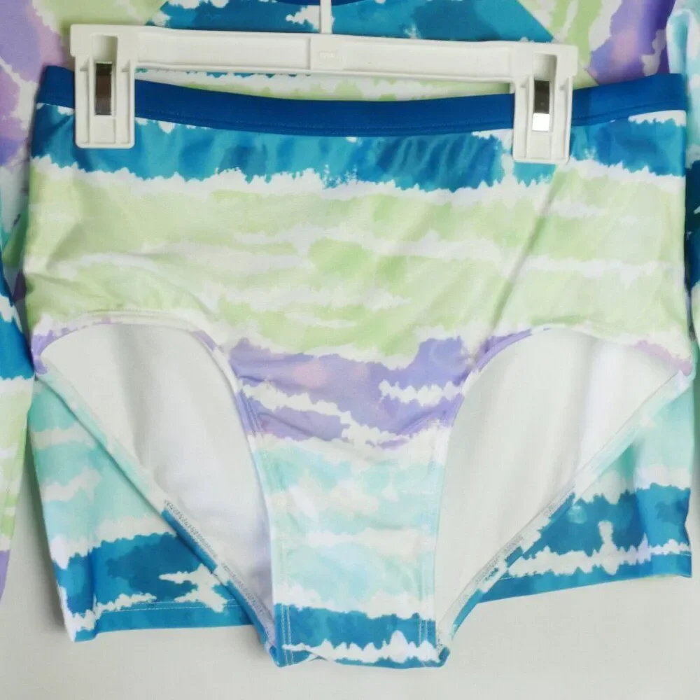 Art Class Girls Size XL ( 14/16) Multicolored Beach Bikini Set NEW